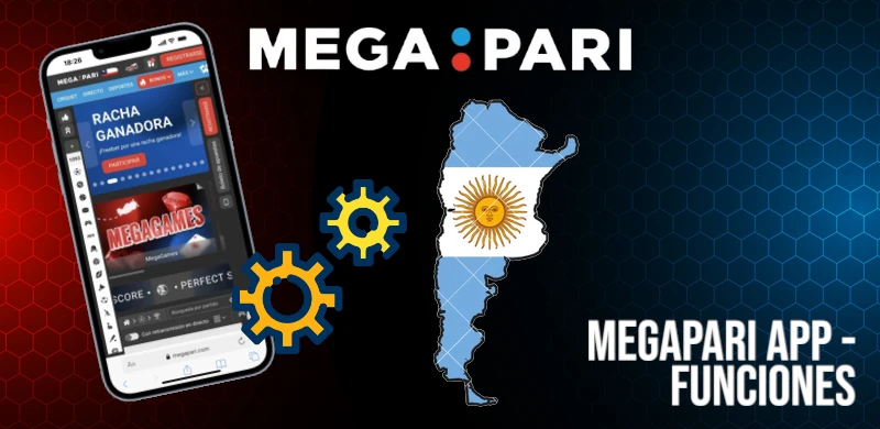 Megapari App Funciones