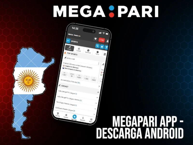 Megapari App Funciones