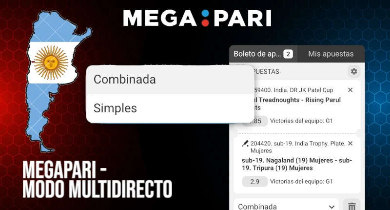 Megapari Modo multidirecto apuestas