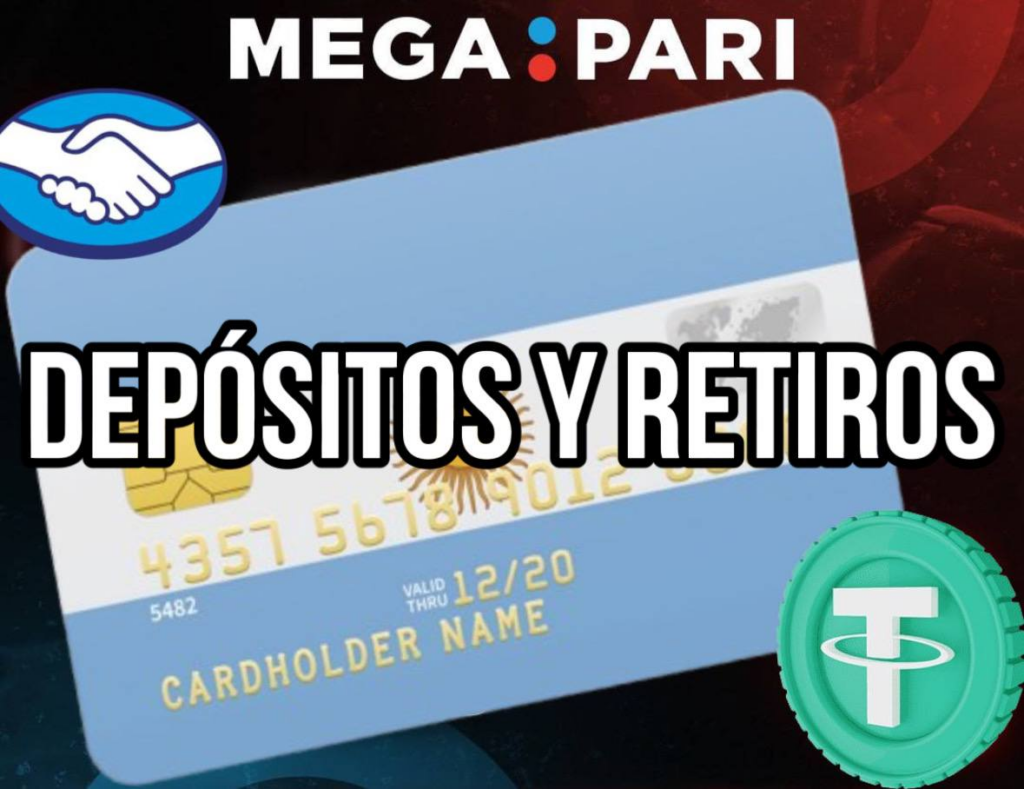 megapari depósitos y retiros